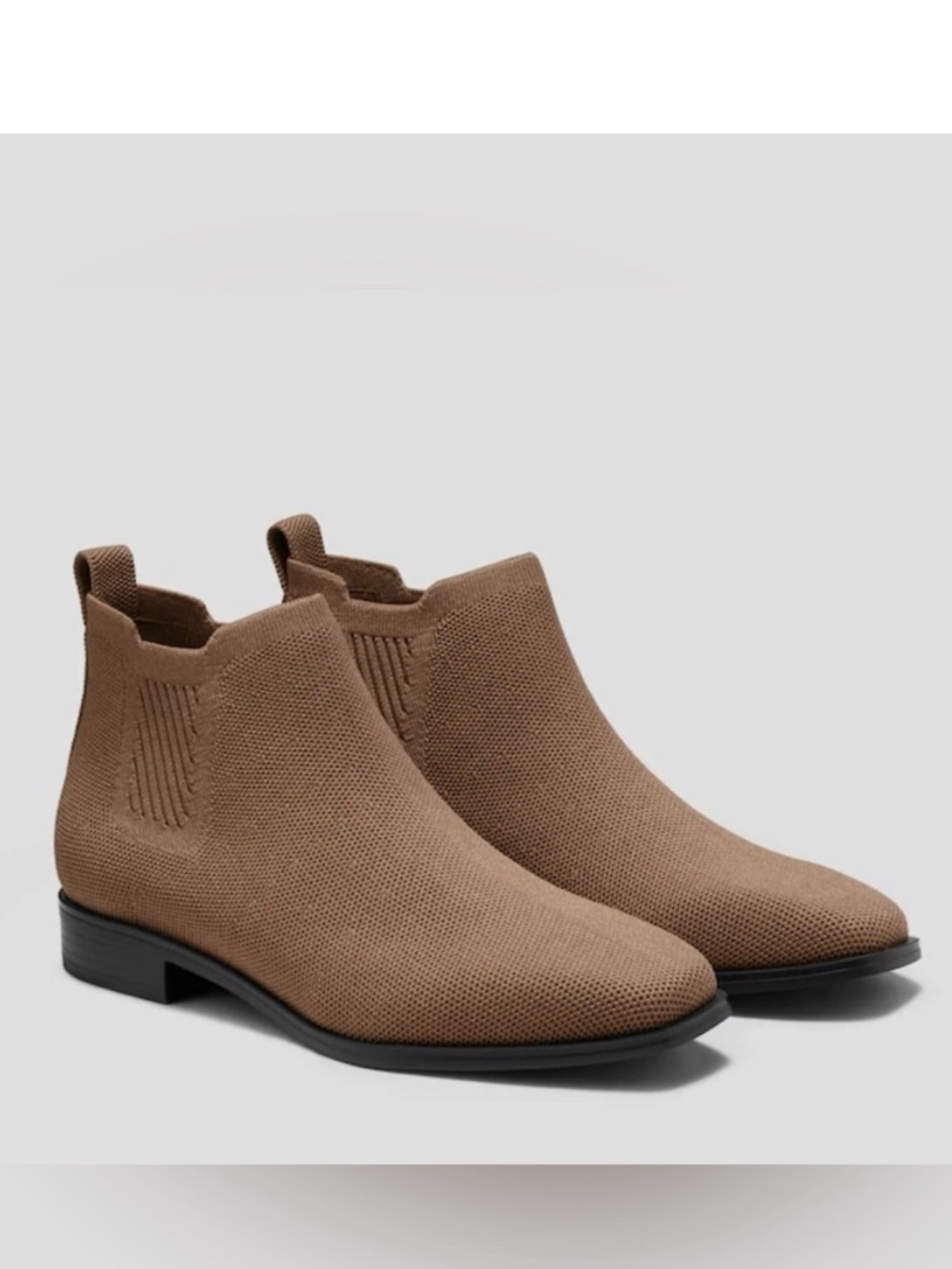 Vivaia square toe water repellent ankle boots in espresso